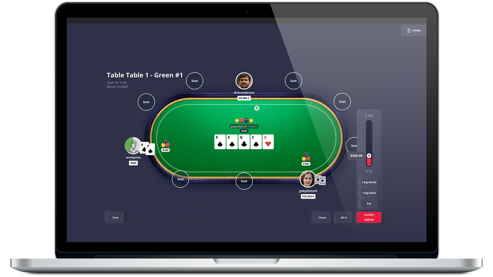 multiplayer php poker script